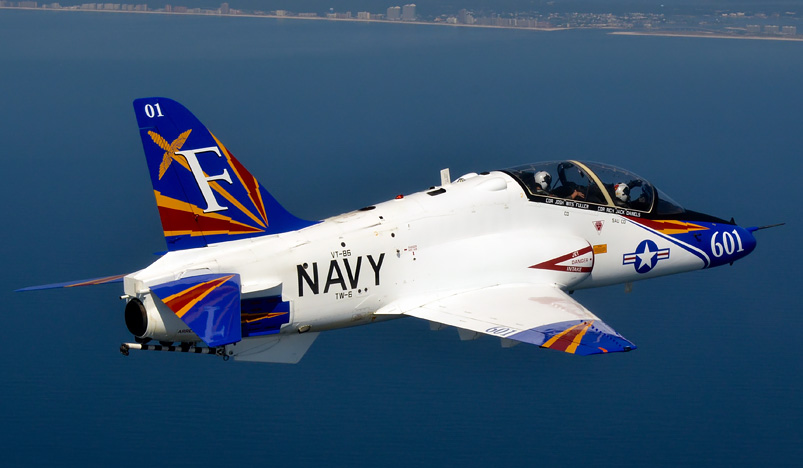 Training Squadron EIGHT-SIX (VT-86) conducts a routine training event over the Pensacola operating area.